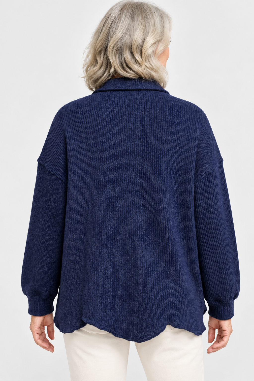 Isadora Oversized Collared Cardigan
