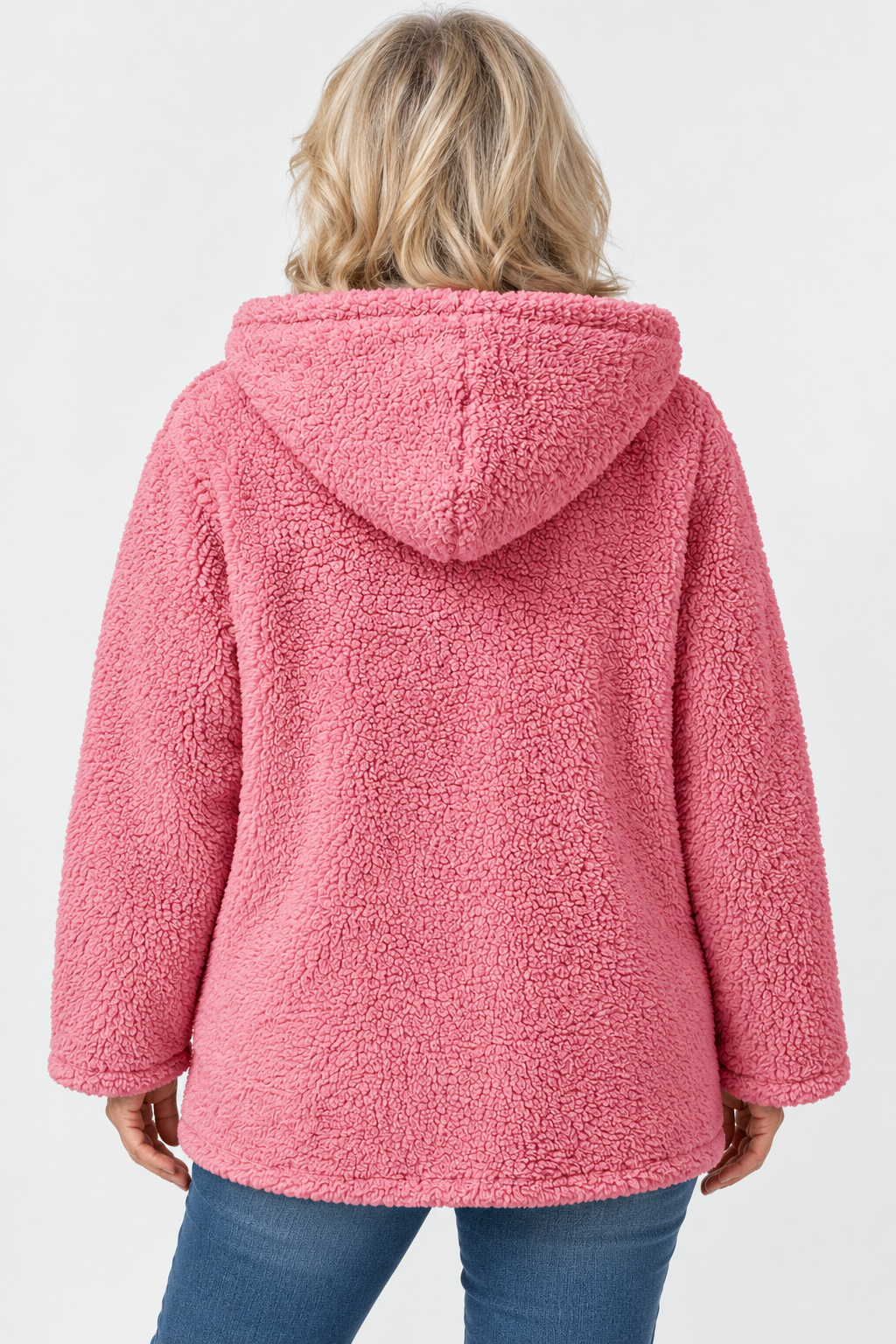 Sophie Teddy Fleece Hooded Jacket