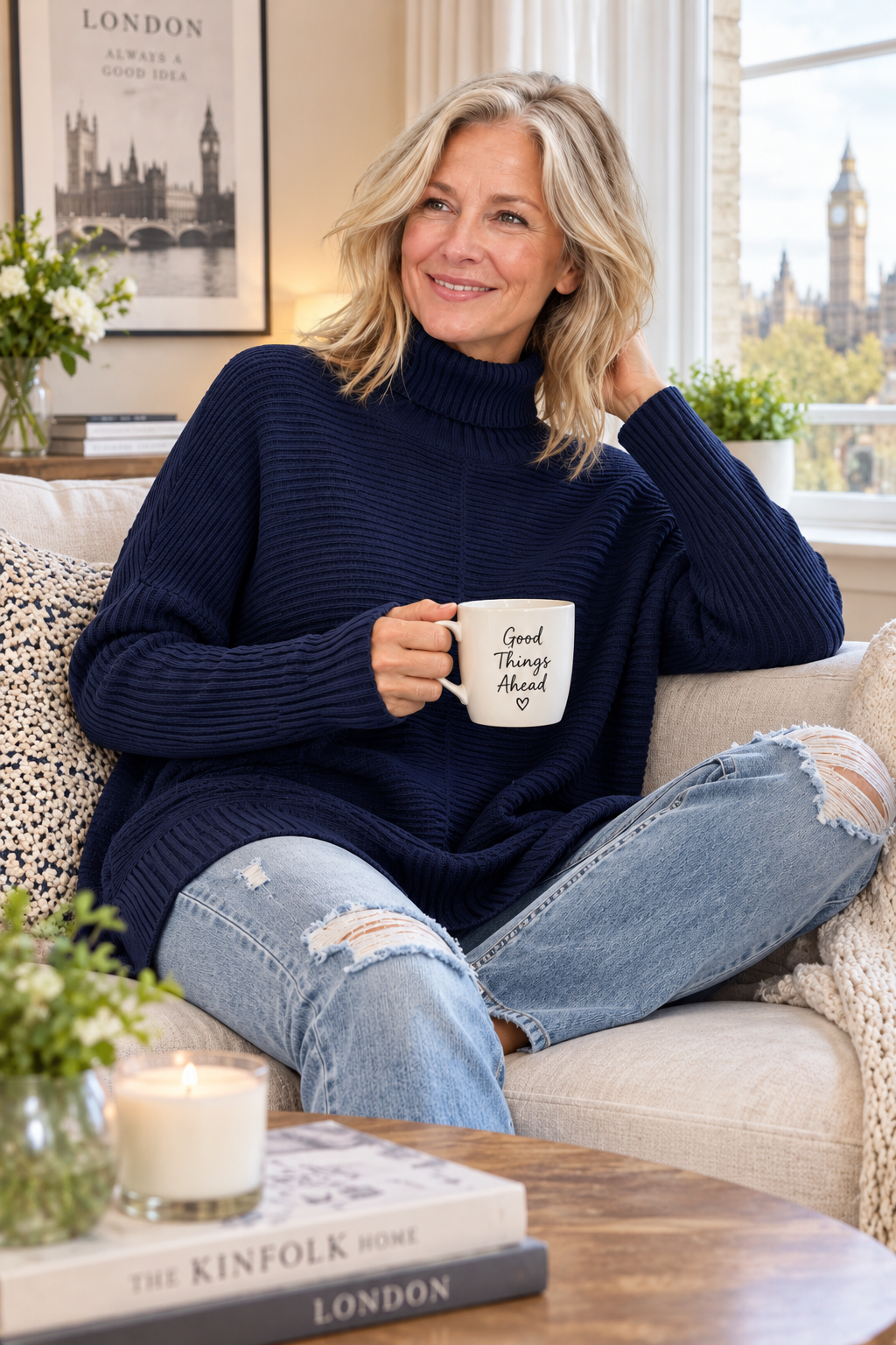Helen Cosy Turtleneck Jumper